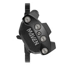 SRAM Maven Silver Disc Brake Caliper Assembly - Front/Rear Post Mount 4-Piston BLK A1