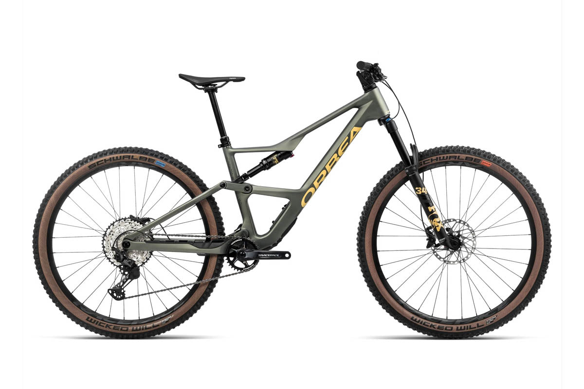 2024 Orbea Occam SL M30 Spaceship Green and Cornflower