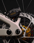 Maven brakes and Chris King gold hub