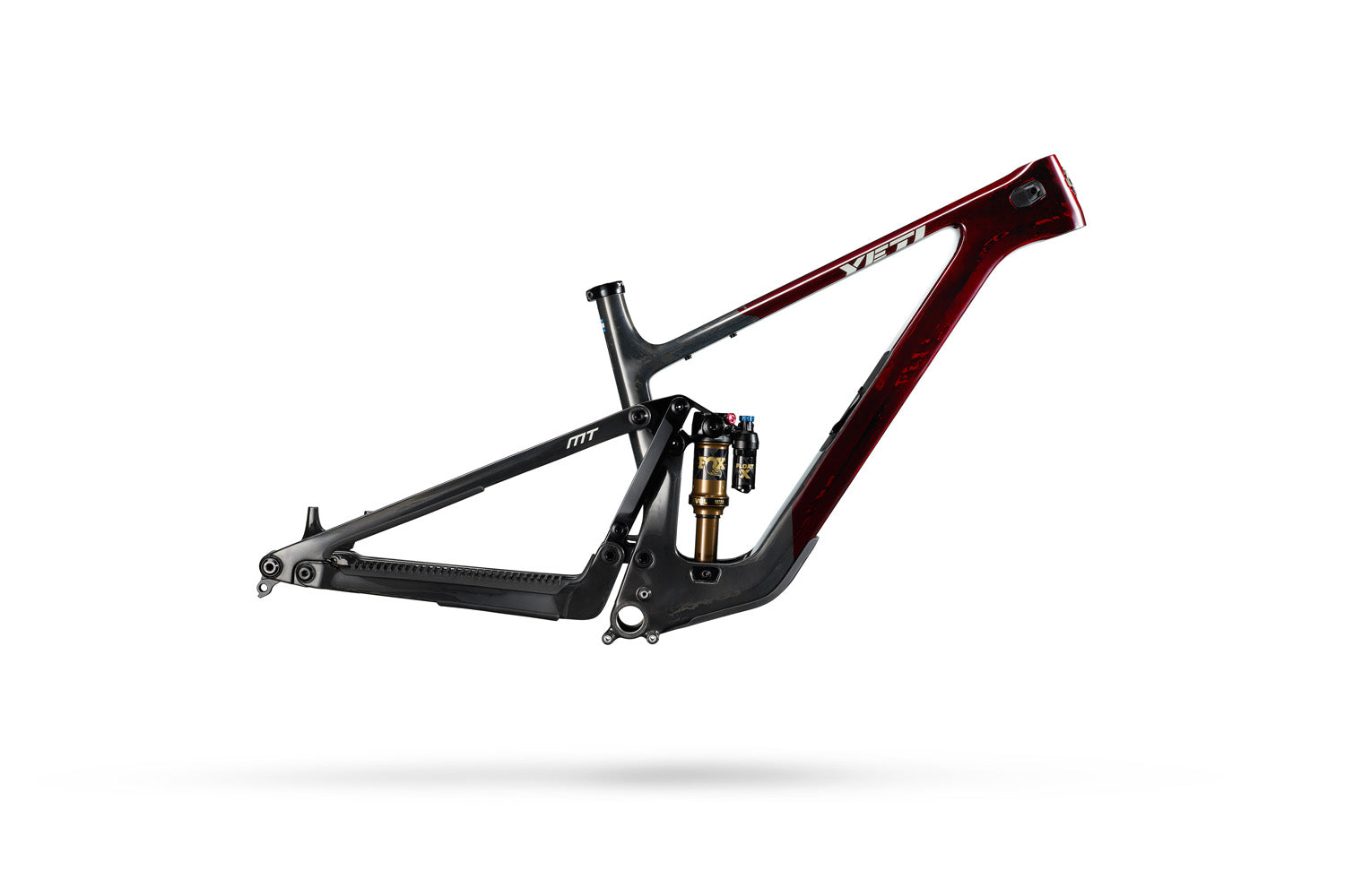 Side view of the frame