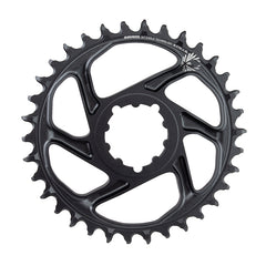 Plato SRAM 34T X-Sync 2 SL de montaje directo Eagle con desplazamiento Boost de 3 mm, color gris lunar