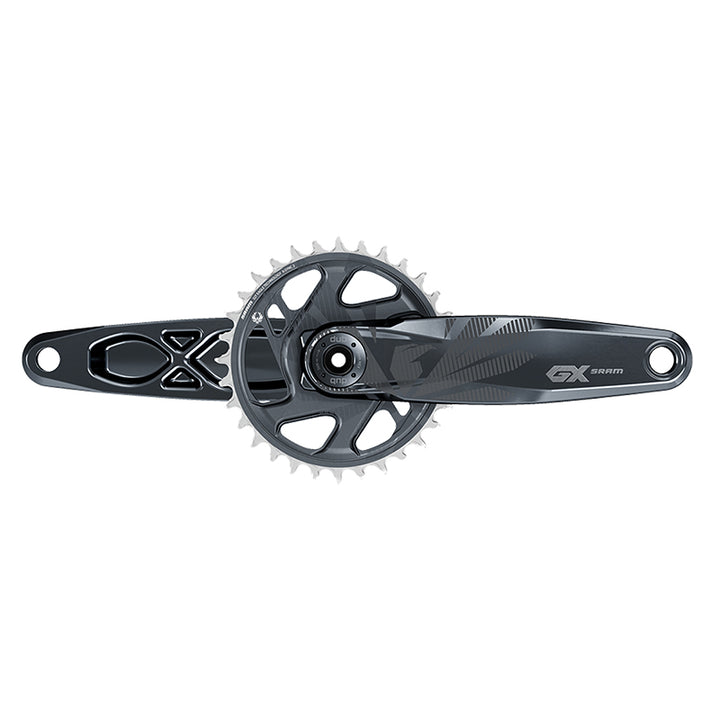 SRAM GX Eagle Crankset - 170mm 12-Speed 32t Direct Mount DUB Spindle Interface Lunar 49mm Chainline