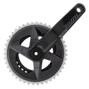 SRAM Rival D1 Wide 2x Crankset Speed: 12 Spindle: 28.99mm BCD: 94 43/30 DUB 165mm Black Road Disc