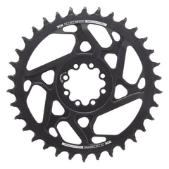 Plato SRAM XX SL Eagle T-Type de montaje directo - 34 dientes, 12 velocidades, 8 tornillos, montaje directo, desplazamiento de 0 mm, aluminio, negro/plata, D1