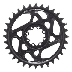 Plato SRAM XX SL Eagle T-Type de montaje directo - 32 dientes, 12 velocidades, 8 tornillos, desplazamiento de 3 mm, aluminio, negro/plata, D1