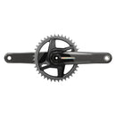 SRAM Force D2 1x Crankset Speed: 12 Spindle: 28.99mm BCD: Direct Mount 40 DUB 170mm Black Road Disc