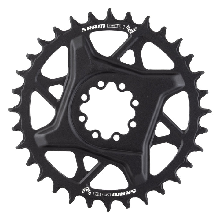 Plato SRAM GX Eagle T-Type Boost DM de 12 velocidades, 32 dientes, negro