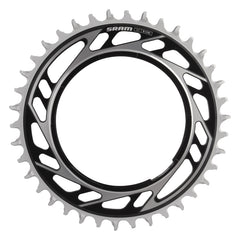 SRAM RED XPLR X-Sync Thread Mount Chainring - 38t 12/13-Speed Thread Mount For RED XPLR AXS PM Spider 6.5mm Offset - Black/Silver E1