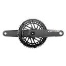 Juego de bielas SRAM Force 2x E1 Velocidad: 12 Eje: 28,99 mm BCD: Montaje directo SRAM 8 tornillos 50/37 DUB 160 mm Black Road