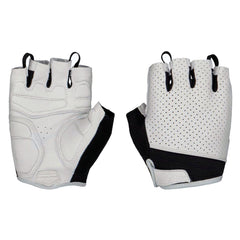 Guantes clásicos Aramus de Lizard Skins - Blanco Diamante, dedos cortos, talla pequeña