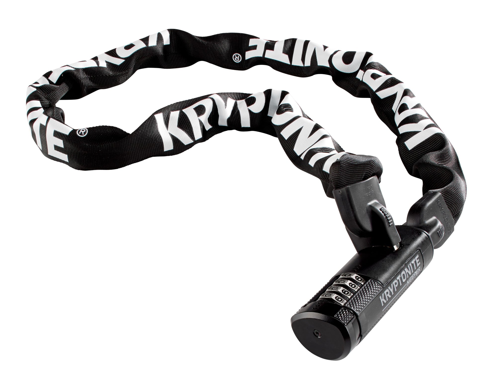 Kryptonite Keeper 712 Chain Lock with Combination: 3.93 (120cm)