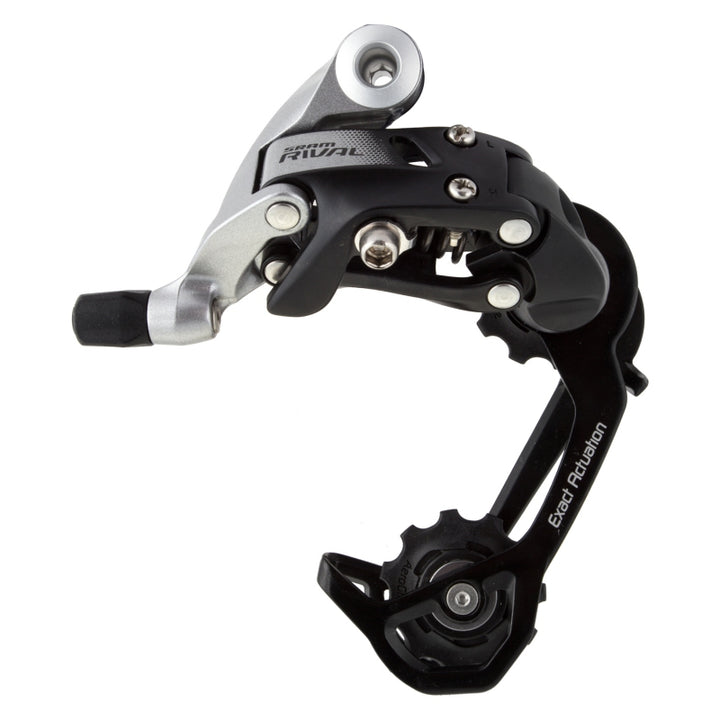 Desviador trasero SRAM Rival 22 WiFli - 11 velocidades, caja mediana, negro/plata