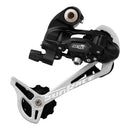 Desviador trasero SunRace M97 de 9 velocidades, jaula larga, negro