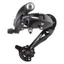 Desviador trasero Sunrace RDM57 de 7/8 velocidades, jaula larga, negro