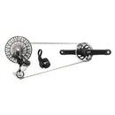 SRAM XX T-Type Eagle Transmission Power Meter Group - 170mm 32t Chainring AXS POD Controller 10-52t Cassette Rear Derailleur Chain