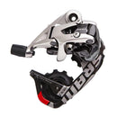 Desviador trasero SRAM Red de 10 velocidades, caja corta, negro/plata