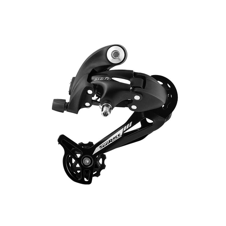 Desviador trasero SunRace M41 - 7/8 velocidades, jaula larga, negro