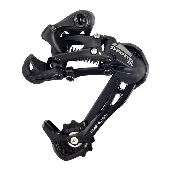 Desviador trasero SRAM X5 de 9 velocidades, jaula larga, negro