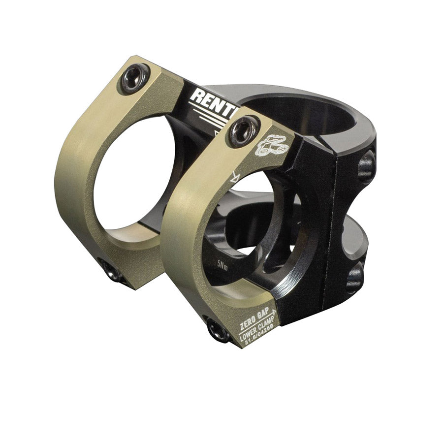 Renthal V2 Apex Stem (31.8) 31mm Black/AluGold