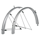 Juego de guardabarros SKS B55 Bluemels de cobertura completa - 55 mm 700 x 38-47 plateado