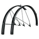 Juego de guardabarros SKS B46 estilo Bluemels de cobertura completa - 46 mm 700 x 28-37 negro mate