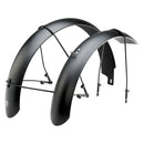 Guardabarros completos para bicicleta eléctrica Portland Design Works - 20 x 3,1 pulgadas, color negro