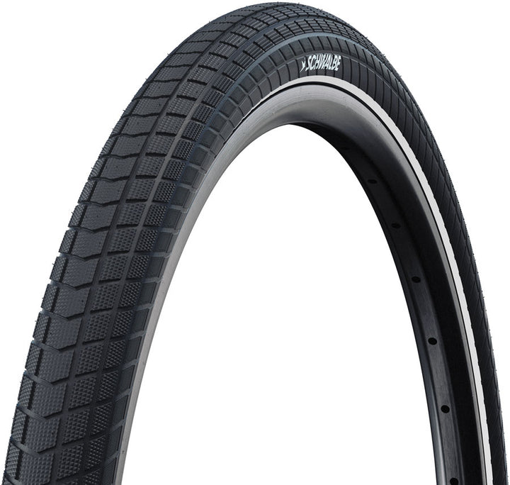 Schwalbe Motion Super Moto-X Tire - 700 x 50 Clincher Wire BLK/Reflex Standard GreenGuard DB Defense Addix Green E-50