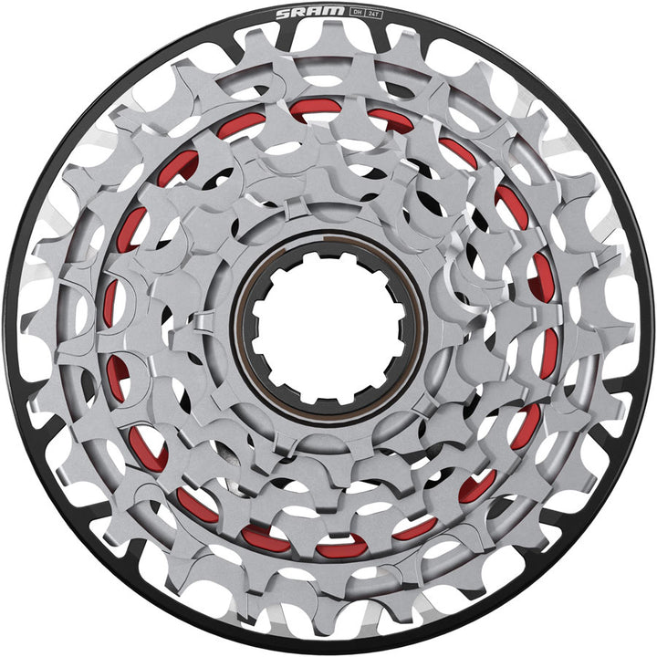 SRAM XX Downhill XS-797 T-Type Cassette - 7-Speed 10-24t For XD Driver Silver