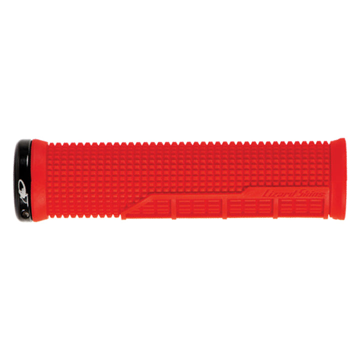 Mango de máquina Lizard Skins - Rojo caramelo, bloqueo de un solo lado
