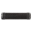 Puños Lizard Skins Moab Lock-On de 130 mm, color negro, par