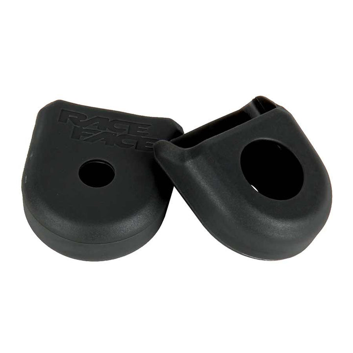 Protectores de bielas RaceFace: para bielas de carbono (paquete de 2), color negro