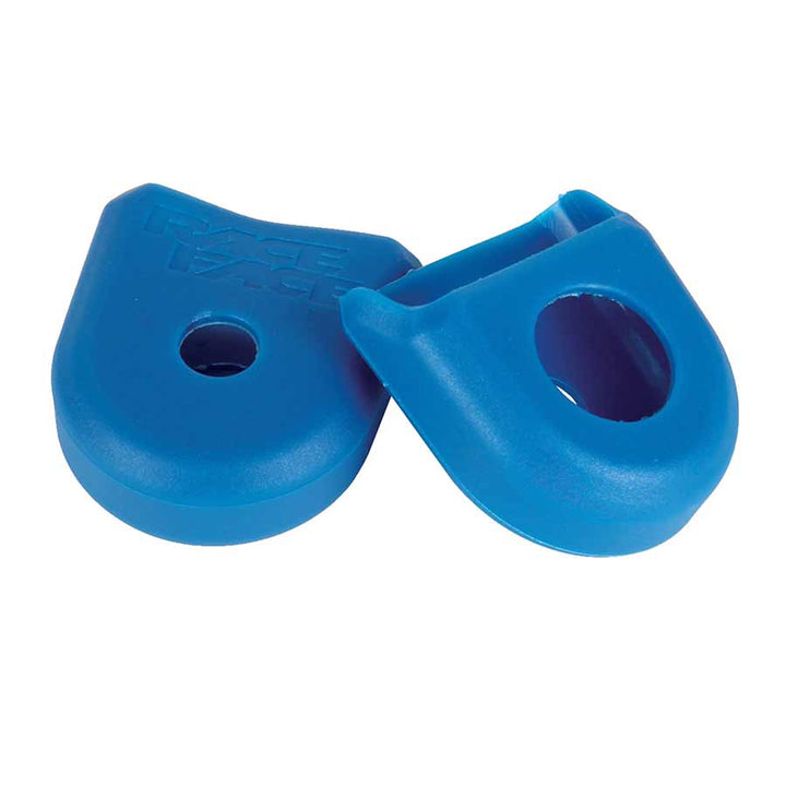 Fuelles de bielas RaceFace: para bielas de carbono (paquete de 2), color azul