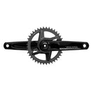 Juego de bielas SRAM Rival 1 AXS Wide - 160 mm, 12 velocidades, 40 dientes, 8 tornillos, montaje directo, interfaz de eje DUB, negro D1