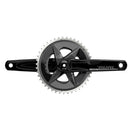 SRAM Rival D1 Wide 2x Crankset Speed: 12 Spindle: 28.99mm BCD: 94 43/30 DUB 160mm Black Road Disc