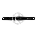Juego de bielas RaceFace Turbine de 170 mm con montaje directo y eje de 136 mm, interfaz CINCH, aluminio 7050 negro