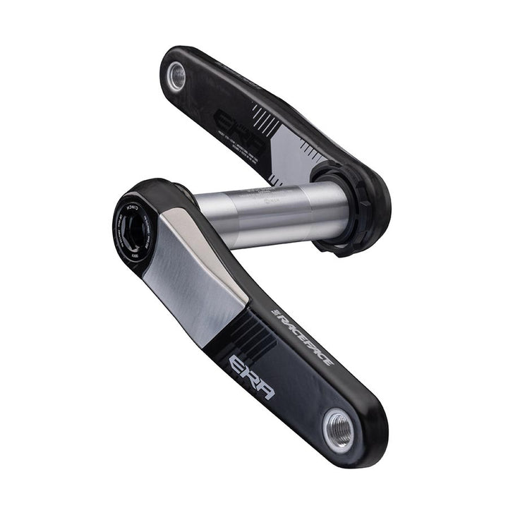 Juego de bielas para bicicleta eléctrica RaceFace ERA-E - Eje BG4 de 170 mm, interfaz de carbono negro