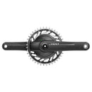 Juego de bielas SRAM RED 1x XPLR AXS con medidor de potencia, ancho de 165 mm, 13 velocidades, 40 dientes, montaje roscado, araña PM de 8 tornillos, eje DUB, carbono natural E1
