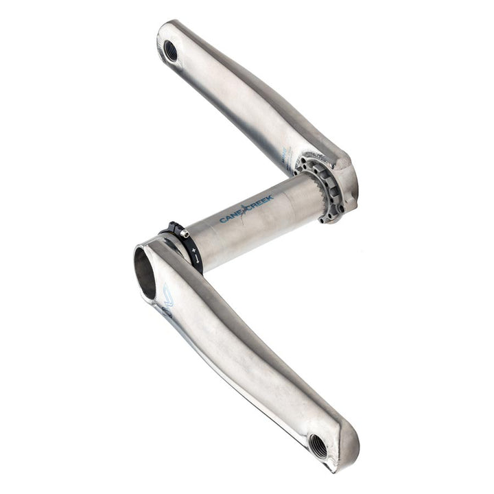 Cane Creek eeWings All-Road Titanium Crankset - 172.5mm Direct Mount 30mm Spindle Brushed Titanium