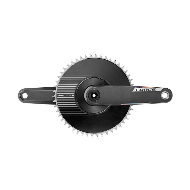 Juego de bielas SRAM Force 1x Aero E1 Velocidad: 12/13 Eje: 28,99 mm BCD: Montaje directo SRAM 8 pernos 50 DUB 170 mm Black Road