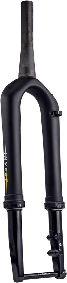 Cane Creek Invert CS Gravel Suspension Fork - 700c 30 mm 12 x 100 mm 45 mm Offset Climb Switch Matte BLK