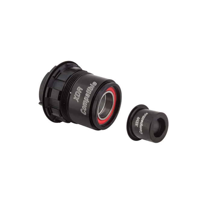 Cuerpo de buje libre DT Swiss de 3 trinquetes - Kit de rodamientos sellados SRAM XDR de aluminio/acero estándar con tapa de extremo de 12 x 142 mm
