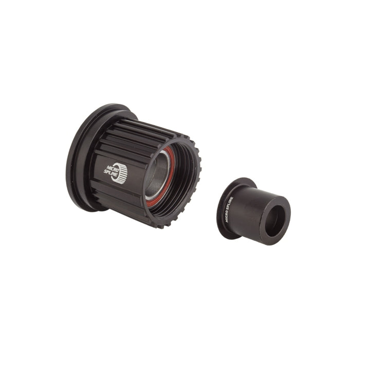 Cuerpo de buje libre de trinquete DT Swiss - Kit de rodamientos sellados de aluminio ligero Shimano Micro Spline MTN con tapa de extremo de 12 x 142/148 mm