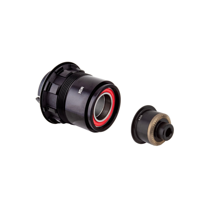 Cuerpo de buje libre DT Swiss de 3 trinquetes - SRAM XDR, rodamiento sellado de aluminio/acero, cierre rápido x 130/135 mm, kit con tapa de extremo
