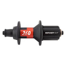 DT Swiss 240 EXP Rear Hub - QR x 130mm Rim Brake HG 11 Road BLK/Red 28H 36pt