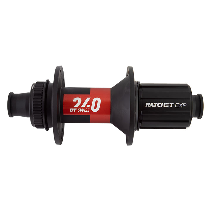 Buje trasero DT Swiss 240 EXP - 12 x 142 mm Center-Lock HG 11 Road BLK/Red 28H 36pt