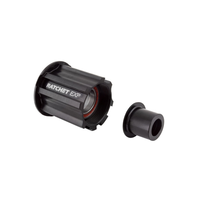 Cuerpo de buje libre DT Swiss Ratchet EXP - Kit de rodamientos sellados de aluminio estándar Campagnolo 9-12v con tapa de extremo de 12 x 142 mm