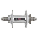 Buje trasero Phil Wood de brida alta - Roscado x 120 mm Freno de llanta Roscado Plata 32H