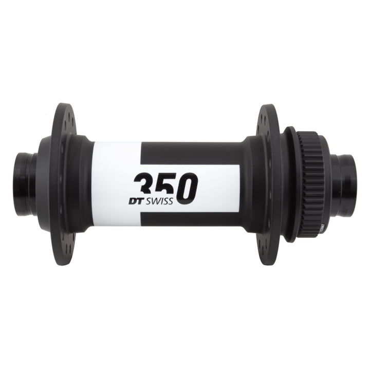 DT Swiss 350 Front Hub - 15 x 110mm Center-Lock Black 28H