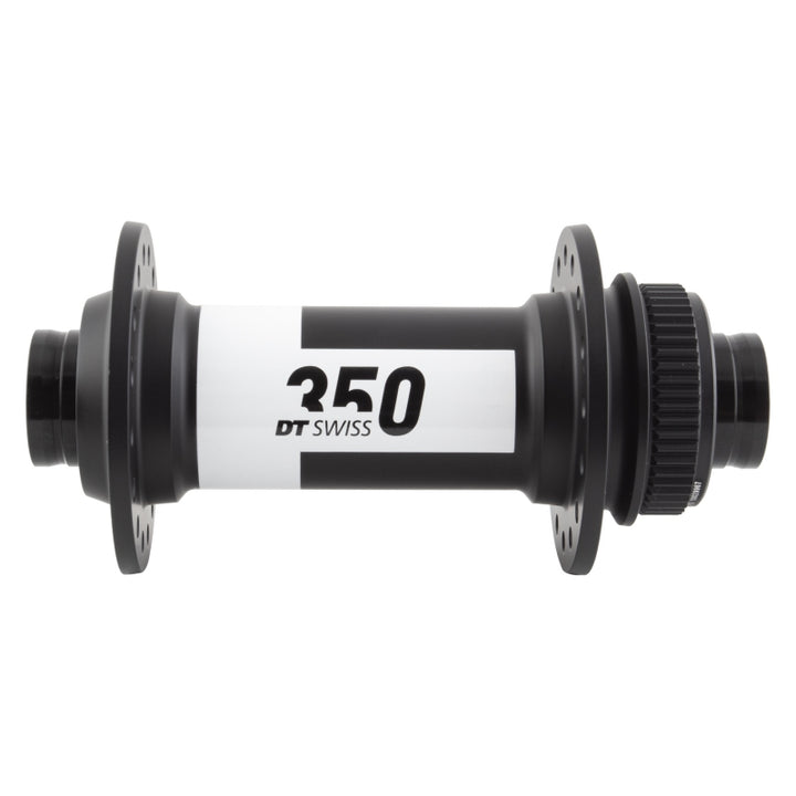 DT Swiss 350 Front Hub - 15 x 110mm Center-Lock Black 32H
