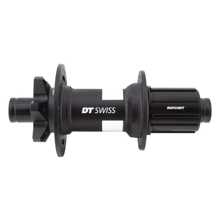 Buje trasero DT Swiss 350 - 12 x 148 mm, 6 tornillos, HG11 MTN, negro, 28 agujeros, 36 puntos